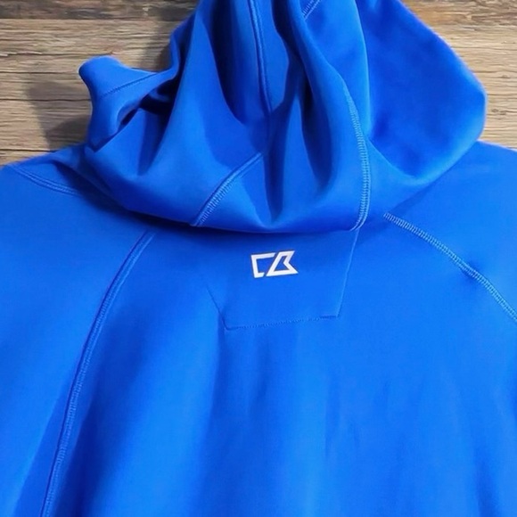 Cutter & Buck Blue Women's Hoodie Sweatshirt - Picture 7 of 7